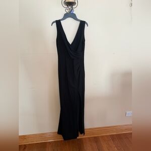 Chic Black Backless Dress